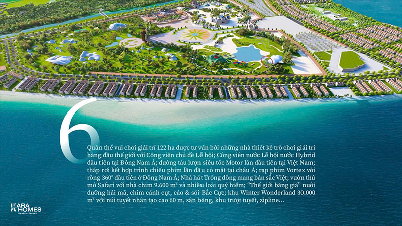 Quần thể giải trí 122ha Cần Giờ là mảnh ghép hoàn thiện cho hệ sinh thái Vinhomes Green Paradise