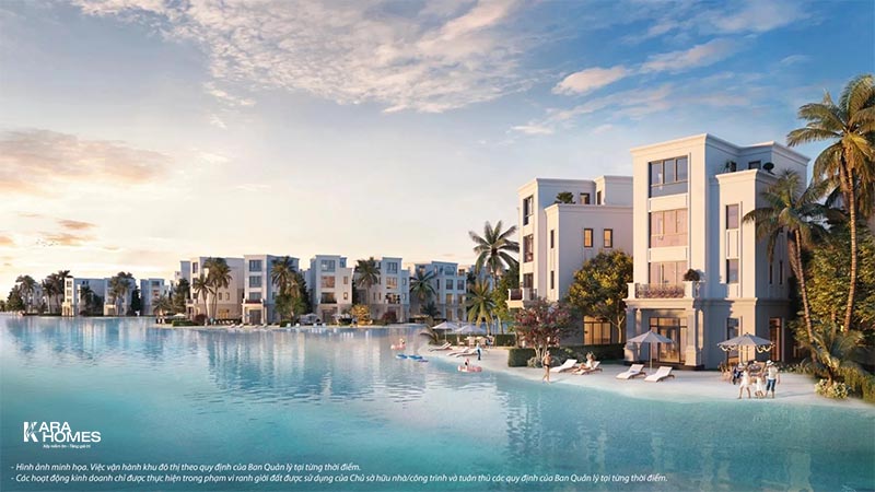 Phối cảnh biệt đảo đẳng cấp view biển