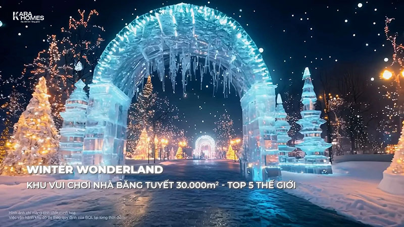 Winter Wonderland mang đến trải nghiệm “tuyết rơi giữa mùa hè” độc nhất Việt Nam