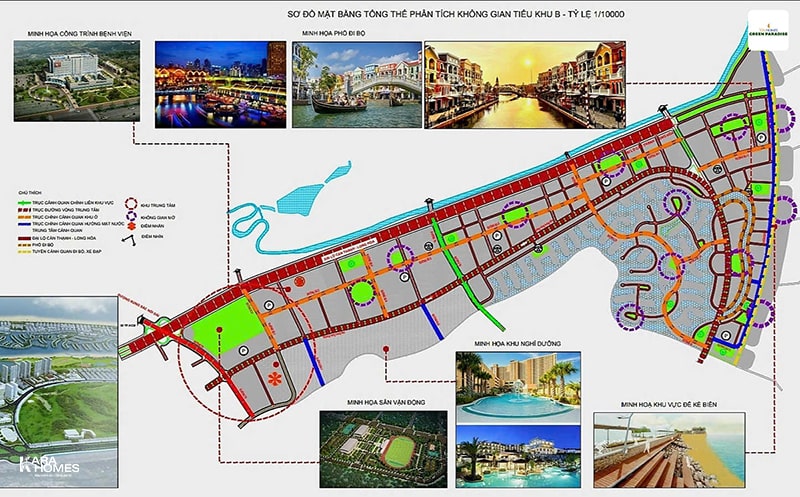 Mặt bằng quy hoạch phân khu The Green Bay Vinhomes Cần Giờ