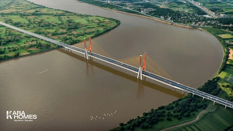 Phối cảnh dự án Cầu Ngọc Hồi