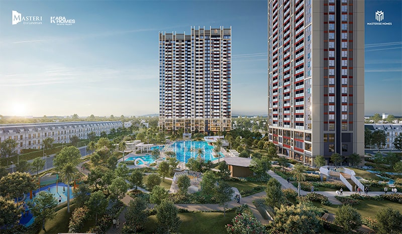 Masterise Era Landmark là dự án căn hộ cao cấp với quy mô lớn nhất Vinhomes Ocean Park 3