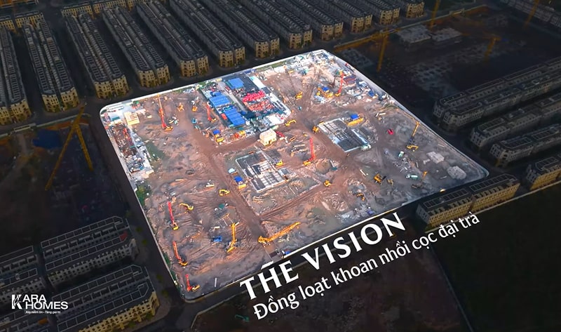 Tiến độ xây dựng T12/ 2025 của phân khu The Vision Masteri Era Landmark