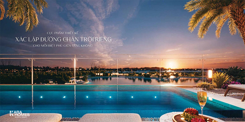 Noble Crystal Long Biên đưa công nghệ nâng hạ sàn vào bể bơi