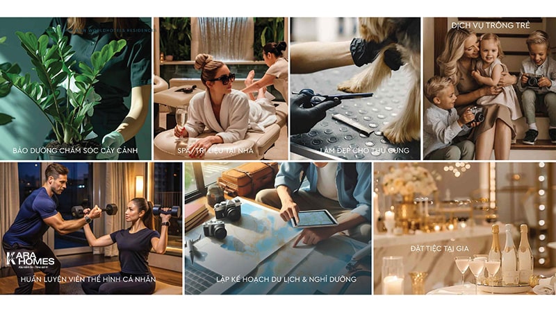 Hệ thống các dịch vụ cốt lõi theo tiêu chuẩn 5 Sao