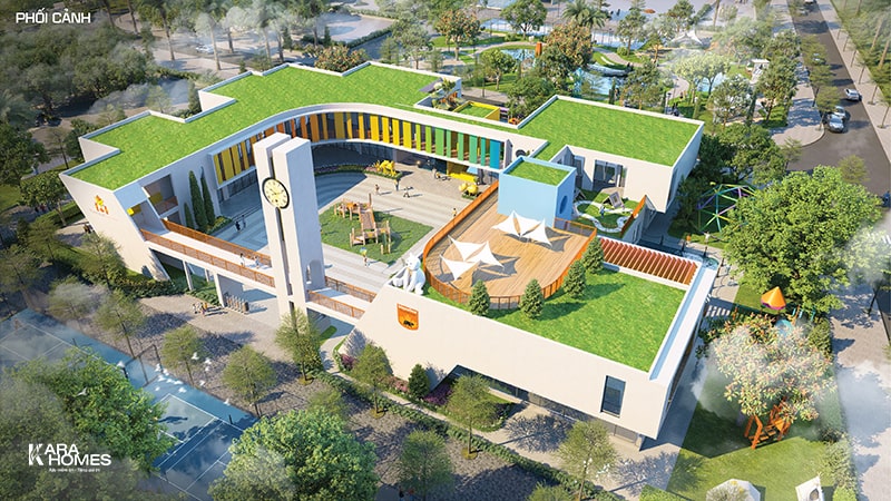 Hệ sinh thái giáo dục chuẩn quốc tế ngay trong nội khu