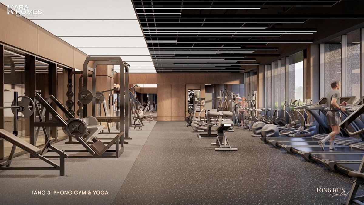 Phòng Gym hiện đại, khu Yoga riêng biệt, cùng hệ thống Steam, Sauna và Jacuzzi, giúp tái tạo năng lượng mỗi ngày.