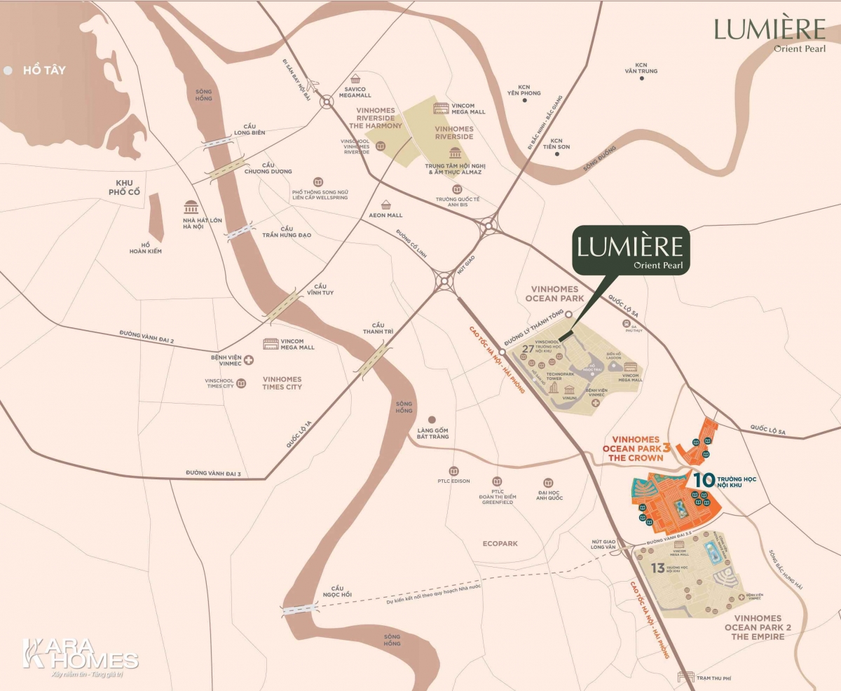 LUMIÈRE Orient Pearl - Tâm điểm của hàng nghìn tiện ích tại ĐẠI ĐÔ THỊ OCEAN CITY