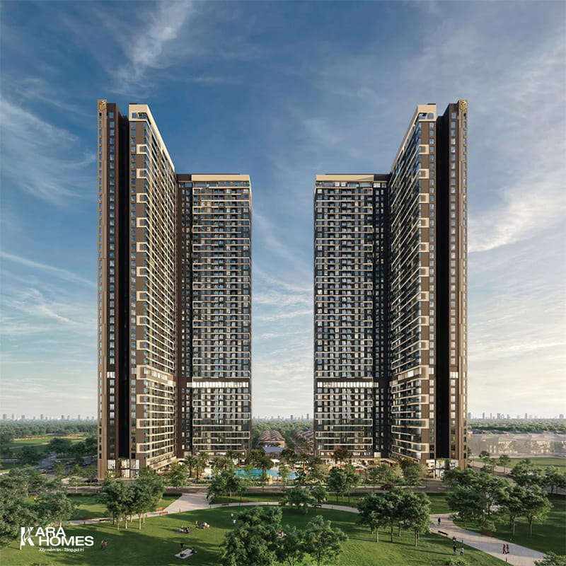 2 tòa Tòa S1, S2 thuộc Masteri Grand Avenue 