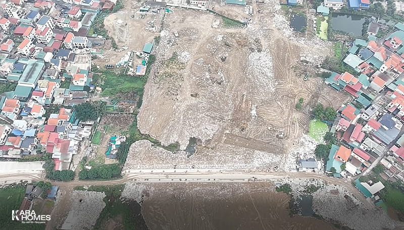 Hiện trạng mặt bằng dự án The Parkland