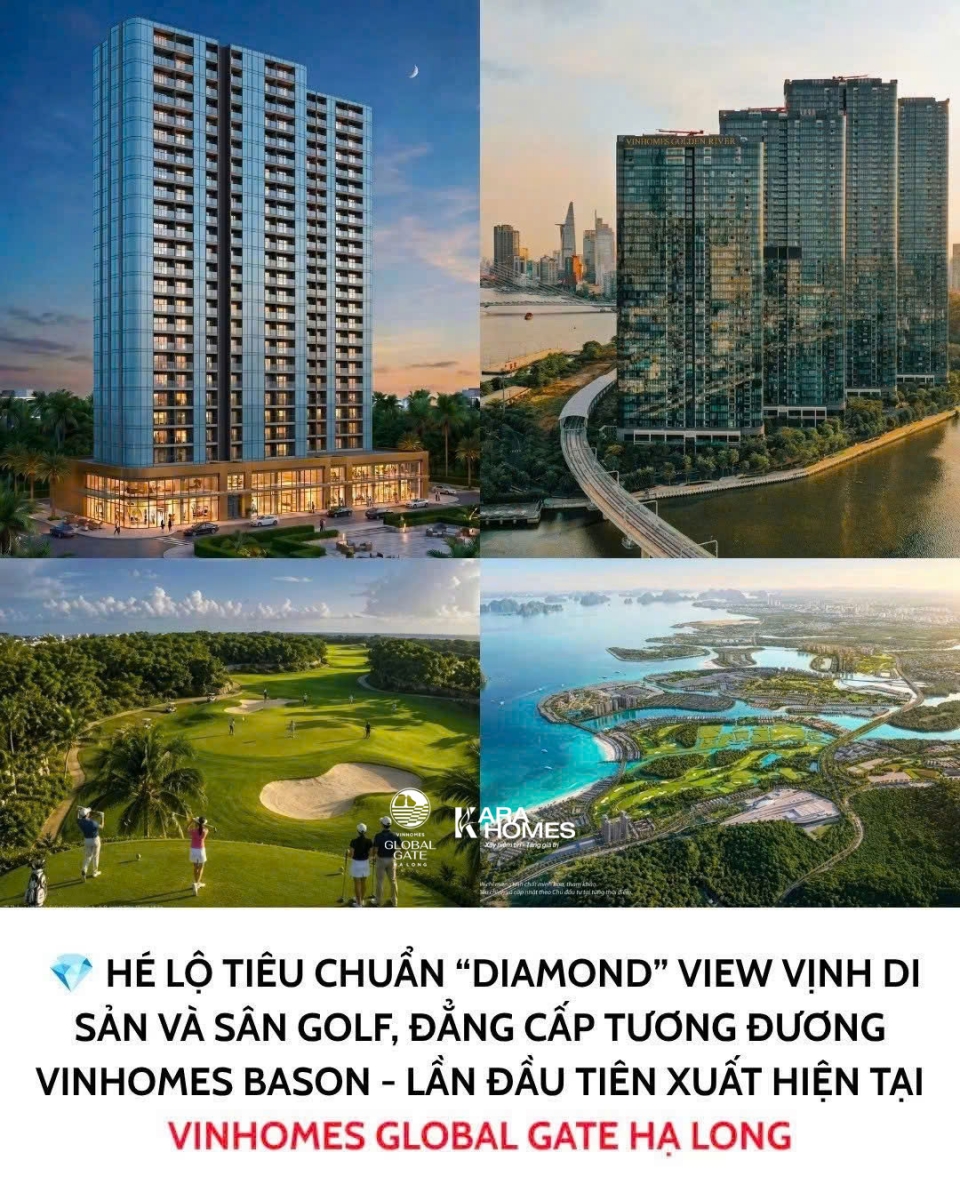 Chung cư Vinhomes Hạ Long Xanh với tiêu chuẩn bàn giao giống như Vinhomes Ba Son tại TP.HCM,