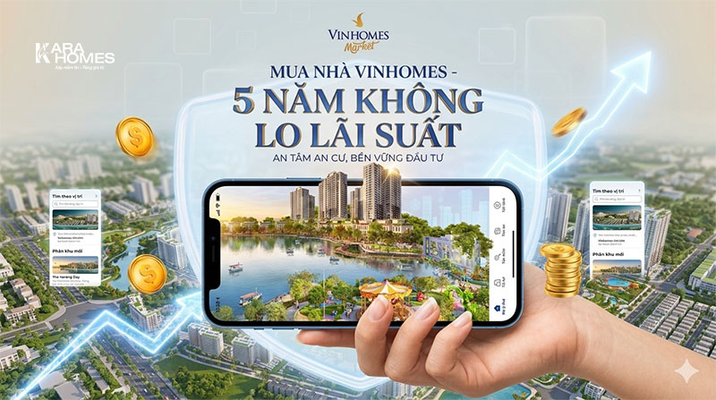 Chính sách 5 năm không lo lãi suất giúp người mua chủ động kế hoạch tài chính