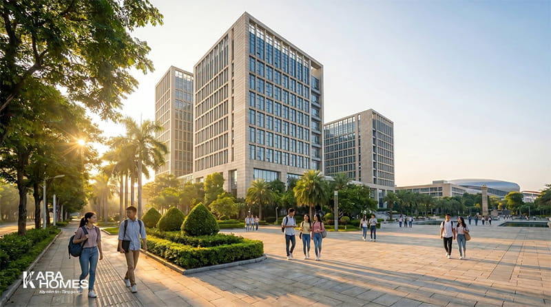 Hệ sinh thái giáo dục đẳng cấp thu hút hơn 30.000 sinh viên trong và ngoài nước 