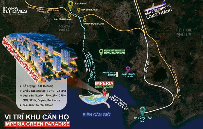 MIK Group Cần Giờ hưởng lợi từ hạ tầng tỷ đô khu Nam TP.HCM
