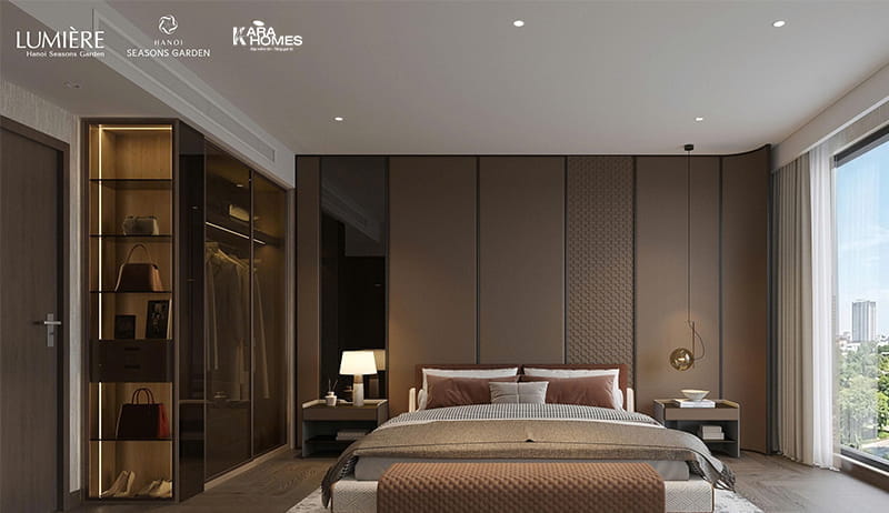 Thiết kế đồng bộ mang phong cách modern luxury đặc trưng của Masterise Homes