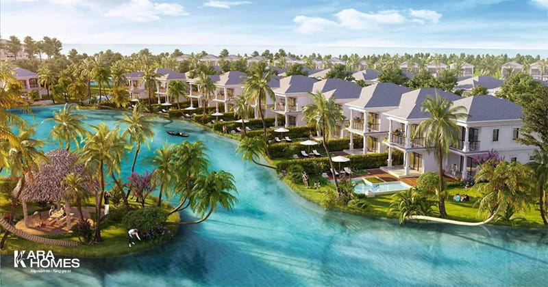 Biệt thự ven hồ tại khu Bạch Vân mang phong cách sống đẳng cấp