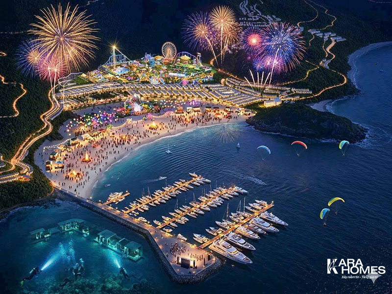 Góc nhìn tổng thể kết nối Đảo Ngọc – VinWonders Hải Vân