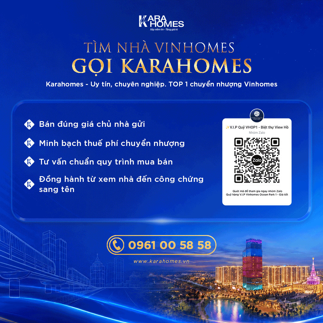 Mua Vinhomes - Gọi Karahomes
