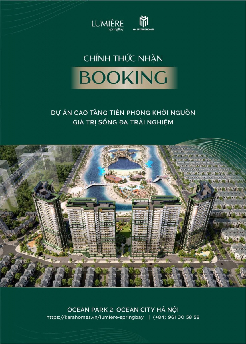 Chung Cư Vinhomes Ocean Park 2 - Lumière Springbay