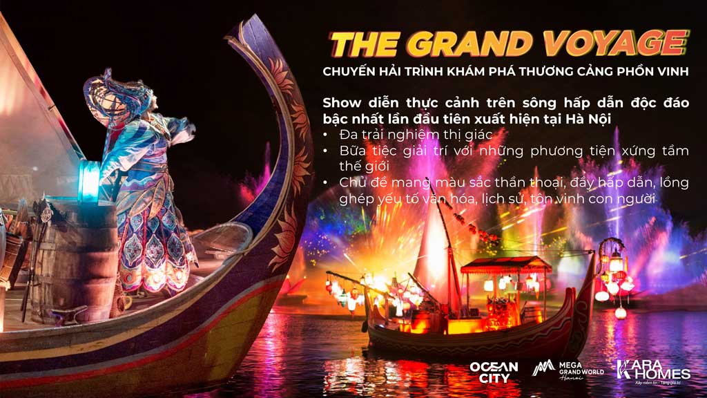 Show diễn The Grand Voyage tại Mega Grand World