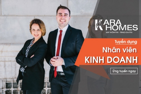 Karahomes tuyển dụng chuyên viên kinh doanh bất động sản