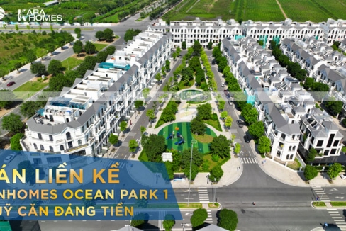 Bán liền kề Vinhomes Ocean Park 1 - “Quỹ căn đáng tiền”