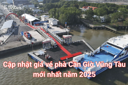 Cập nhật giá vé phà Cần Giờ Vũng Tàu mới nhất năm 2025