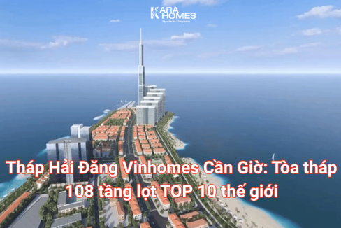 Tháp Hải Đăng Vinhomes Cần Giờ: Tòa tháp 108 tầng lọt TOP 10 thế giới