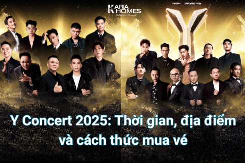 Y Concert 2025: Thời gian, địa điểm và cách thức mua vé