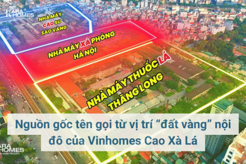 Nguồn gốc tên gọi từ vị trí “đất vàng” nội đô của Vinhomes Cao Xà Lá