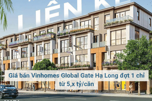 Giá bán Vinhomes Global Gate Hạ Long đợt 1 chỉ từ 5,x tỷ/căn