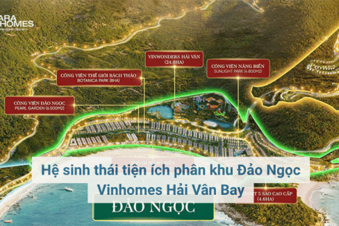 Hệ sinh thái tiện ích phân khu Đảo Ngọc Vinhomes Hải Vân Bay