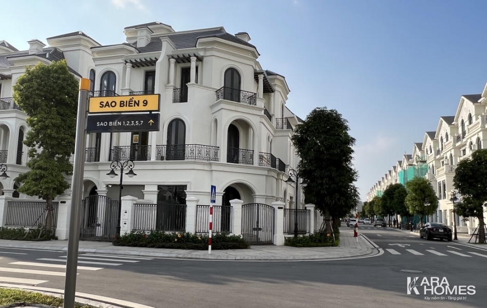 Bán biệt thự Song Lập Góc Sao Biển SB09-02 - Giá tốt - Vinhomes Ocean Park