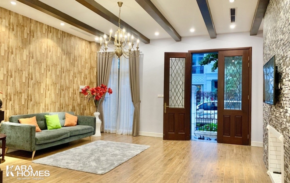 Bán biệt thự liền kề Nguyệt Quế full nội thất gần hồ điều hòa tại Vinhomes The Harmony