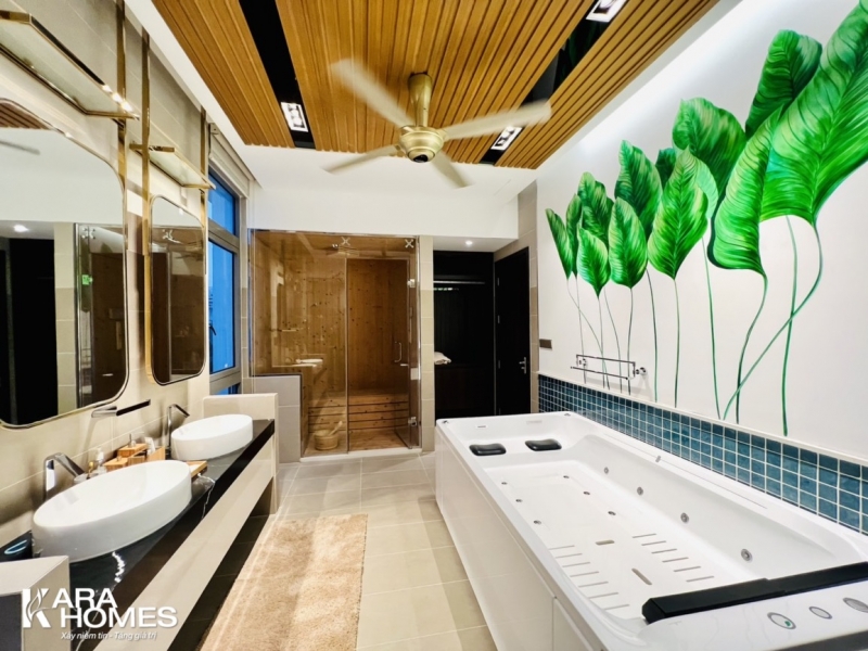 Bán biệt thự song lập hướng đông nam khu Nguyệt Quế tại Vinhomes The Harmony