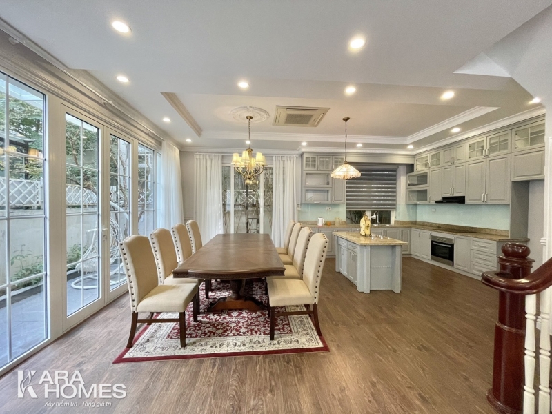 Bán biệt thự song lập Anh Đào hướng Tây Bắc đủ đồ đẹp tại KĐT Vinhomes Riverside