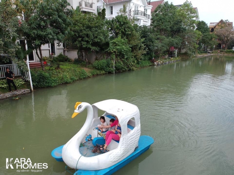 Cho thuê biệt thự Đơn Lập Hoa Phương có sân vườn không gian xanh tại KĐT Vinhomes Riverside