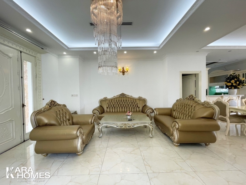 Cho thuê biệt thự đơn lập vừa hoàn thiện đủ đồ tiểu khu Hoa Phượng KĐT Vinhomes Riverside, Long biên