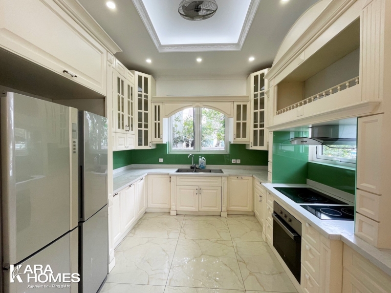 Cho thuê biệt thự đơn lập vừa hoàn thiện đủ đồ tiểu khu Hoa Phượng KĐT Vinhomes Riverside, Long biên