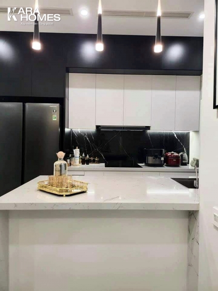 Cho thuê biệt thự song lập Sao Biển SB25-10 gần hồ lớn trung tâm, đã hoàn thiện nội thất