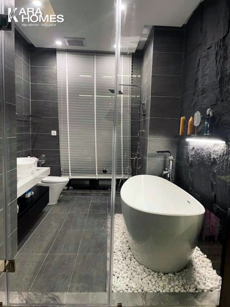 Cho thuê biệt thự song lập Sao Biển SB25-10 gần hồ lớn trung tâm, đã hoàn thiện nội thất