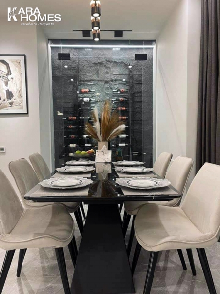 Cho thuê biệt thự song lập Sao Biển SB25-10 gần hồ lớn trung tâm, đã hoàn thiện nội thất