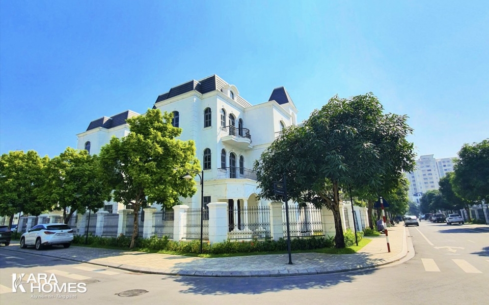 Bán biệt thự đơn lập góc tiểu khu Phong Lan tại KĐT Vinhomes the Harmony