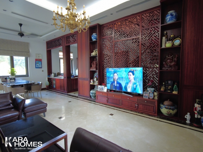 Bán biệt thự đơn lập tiểu khu Nguyệt Quế NQ17-49, đã hoàn thiện đẹp, tại KĐT Vinhomes the Harmony