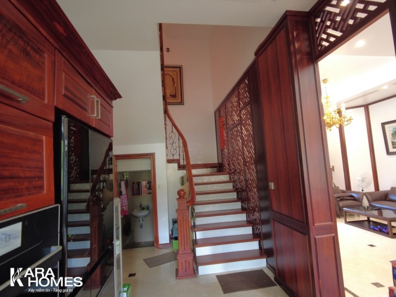 Bán biệt thự đơn lập tiểu khu Nguyệt Quế NQ17-49, đã hoàn thiện đẹp, tại KĐT Vinhomes the Harmony