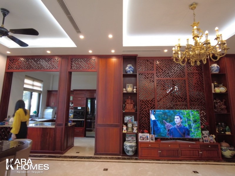 Bán biệt thự đơn lập tiểu khu Nguyệt Quế NQ17-49, đã hoàn thiện đẹp, tại KĐT Vinhomes the Harmony