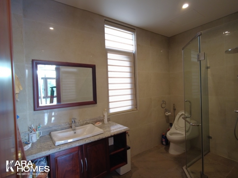 Bán biệt thự đơn lập tiểu khu Nguyệt Quế NQ17-49, đã hoàn thiện đẹp, tại KĐT Vinhomes the Harmony