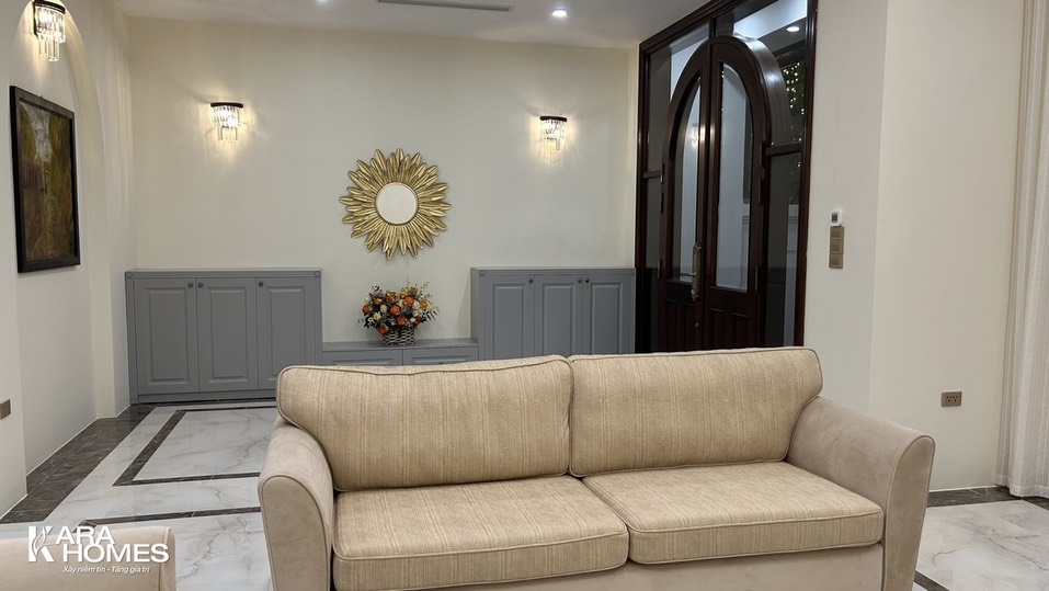 Cho thuê biệt thự liền kề Ngọc Trai Vinhomes Ocean Park view công viên vườn hoa, hoàn thiện nội thất đẹp