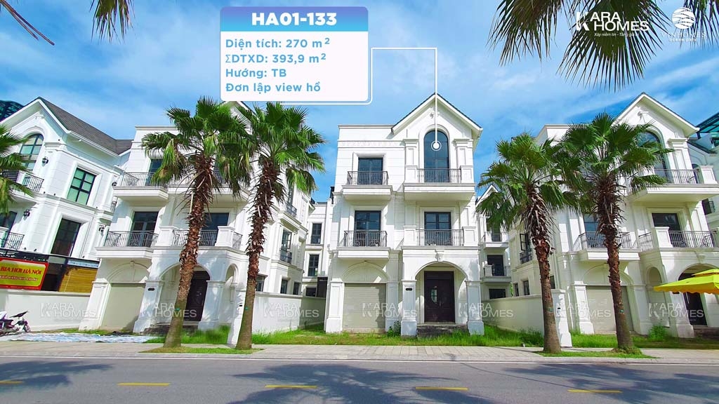 Bán biệt thự đơn lập Hải Âu 1 Vinhomes Ocean Park Shophouse HA1-133: đặc quyền kinh doanh sinh lời bền vững