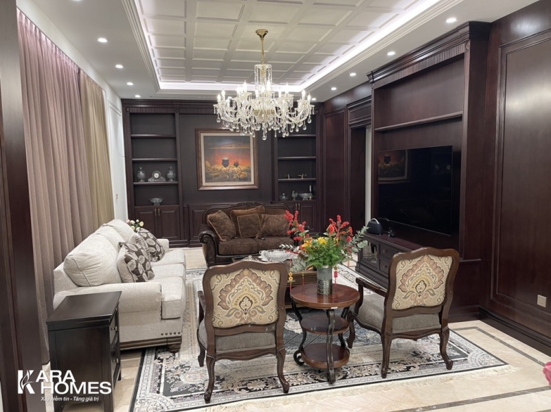 Bán biệt thự Đơn Lập Ngọc Trai NT15-18 bên đảo lớn, hoàn thiện đẹp, có thang máy